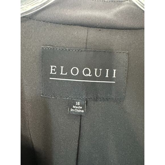 Eloquii Black Blazer - Picture 2 of 11